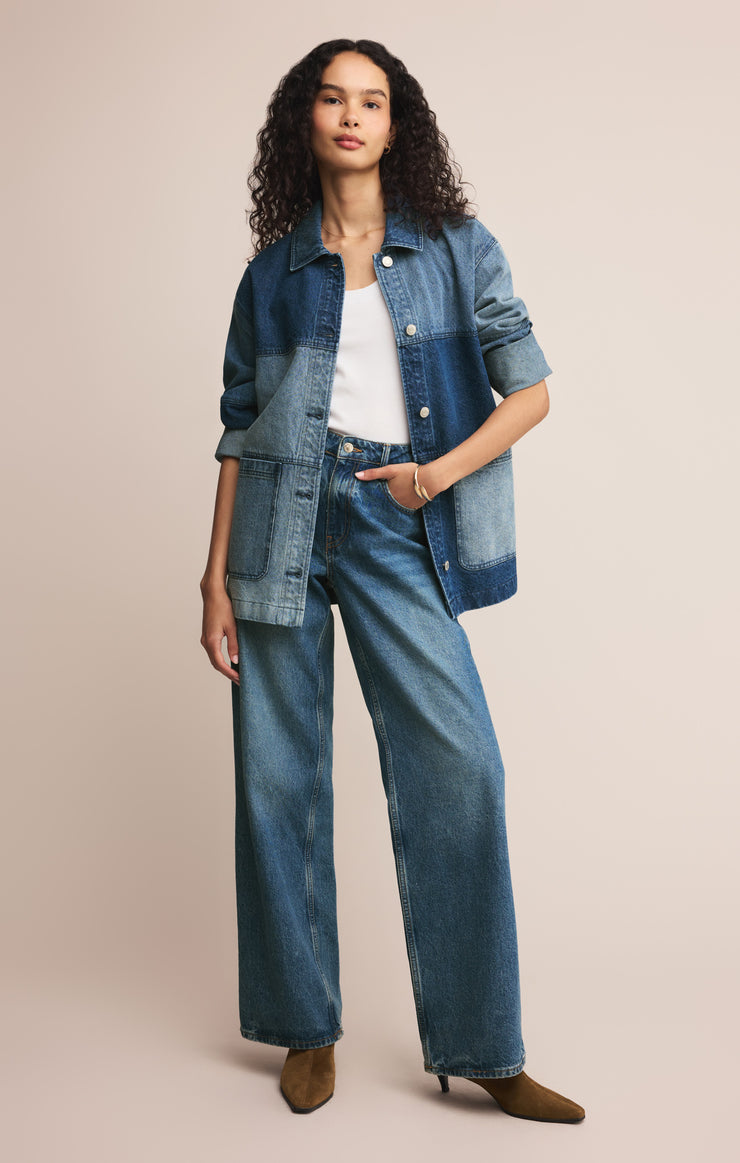 Z Supply On the Road Colorblock Jacket