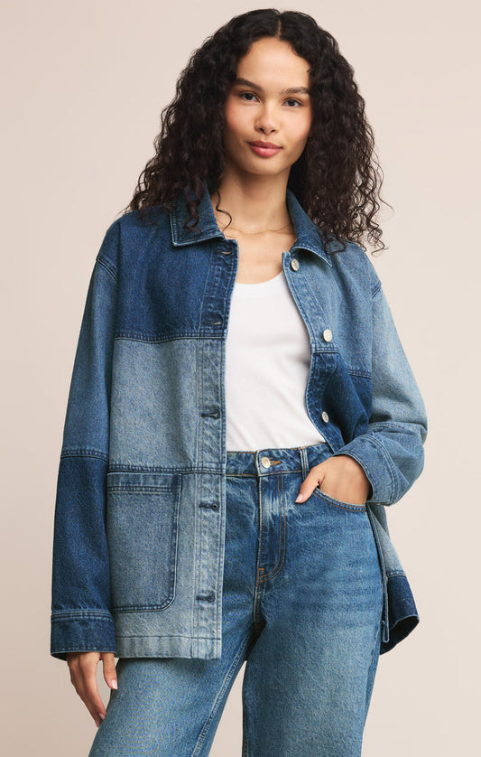 Z Supply On the Road Colorblock Jacket