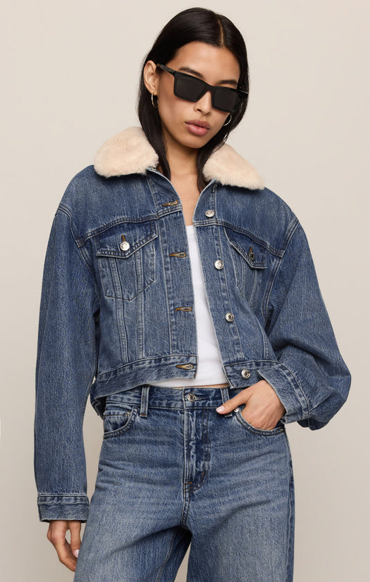 Z Supply Daily Sherpa Denim Jacket