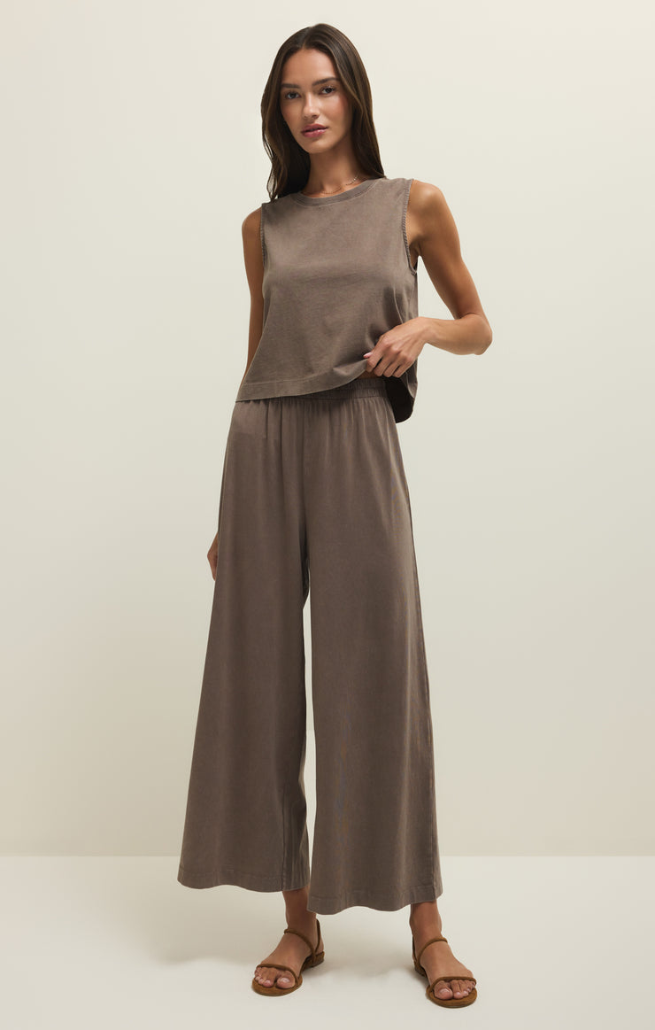 Z Supply Scout Jersey Pant in Perfectly Taupe