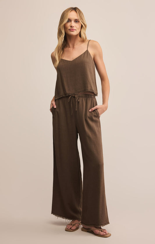 Z Supply Soren Linen Pant in Tiki