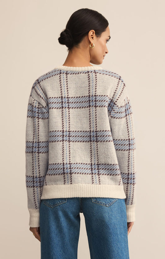 Z Supply Junction Plaid Sweater