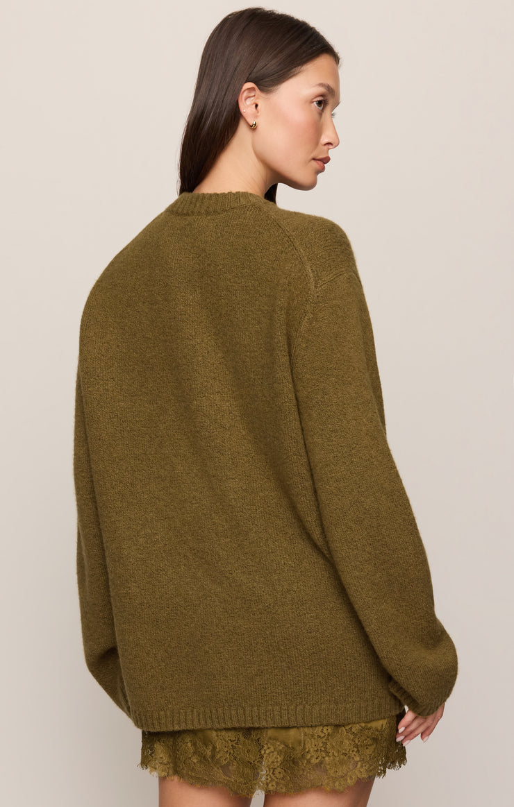 Z Supply Chili Mode Sweater in Golden Sage
