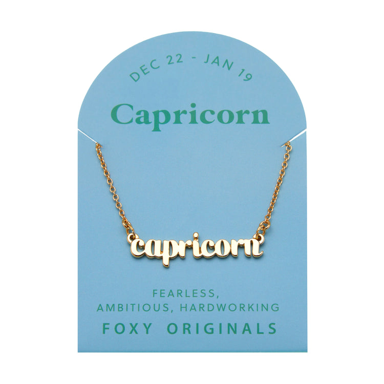 Foxy Originals Zodiac Necklace