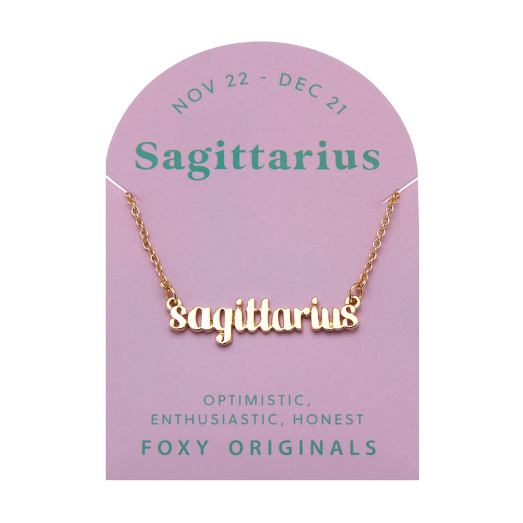 Foxy Originals Zodiac Necklace