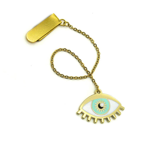 Eye Enamel Bookmark Charm