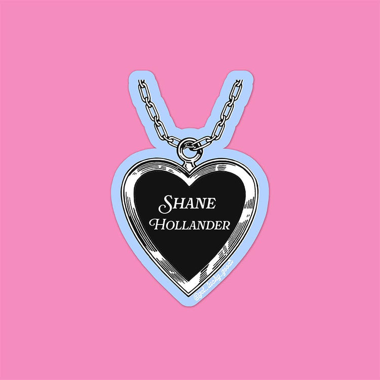 Vintage Hockey Shane Locket Sticker