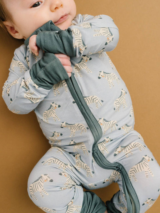 Zebra Friends Bamboo Sleeper