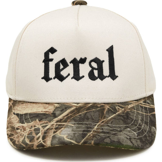 Feral Two-Tone Embroidered Hat (2-9 Years)