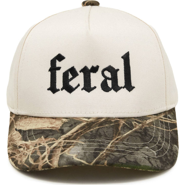 Feral Two-Tone Embroidered Hat (2-9 Years)