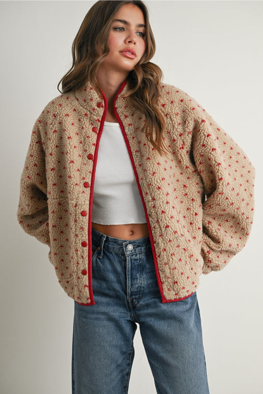 Fleece Puffer Jacket