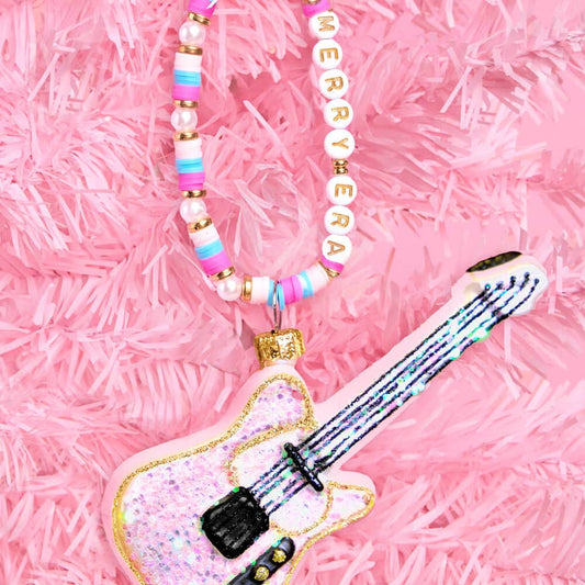 Merry Era Guitar Ornament