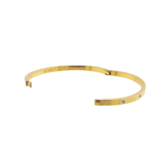 Waterproof Gold Diamond Bangle
