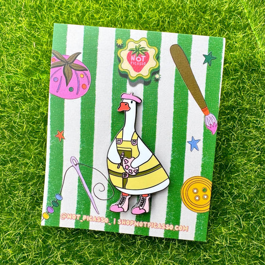 Vincent Van Goose Enamel Pin