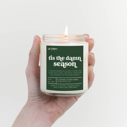 Tis The Damn Season 16 oz Candle