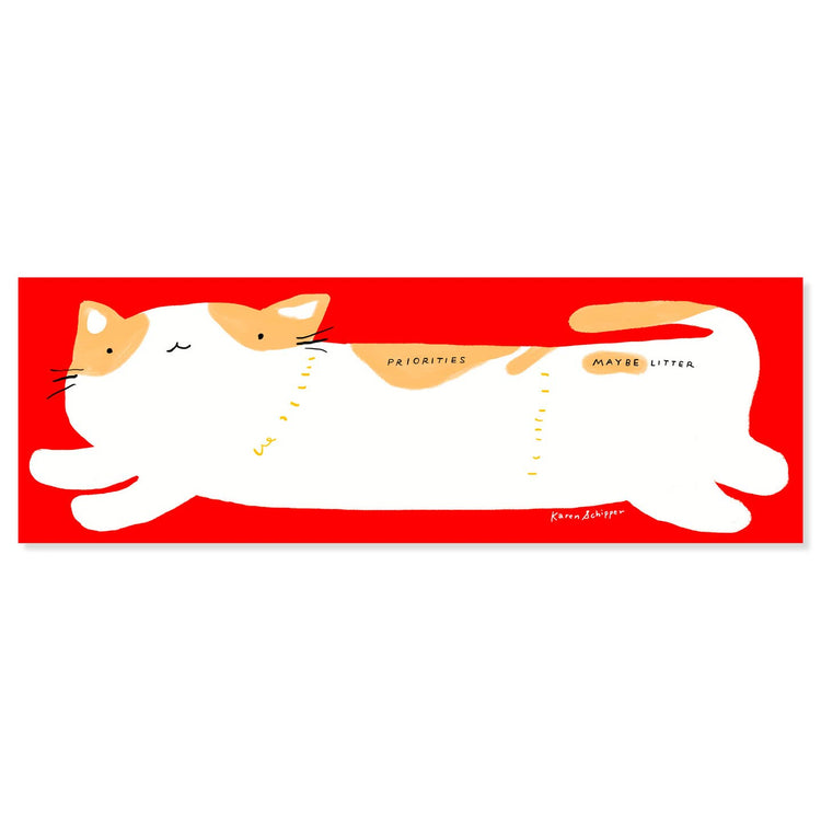 Cooper Cat Weekly Desk Planner Pad