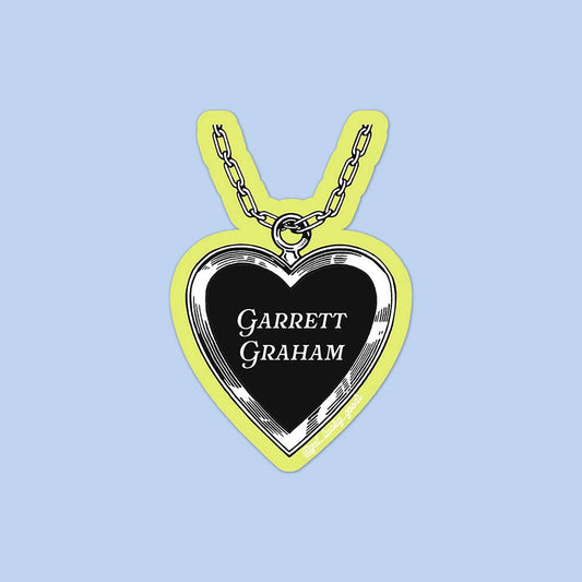 Vintage Hockey Garrett Locket Sticker