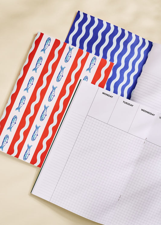 Sardine Stripe Weekly Planner