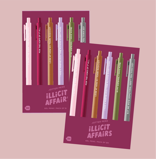 Swiftie Jotter Pack Illicit Affairs