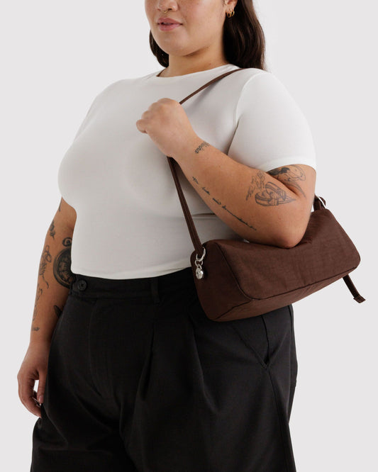 Baggu Nylon Loaf Bag in Coffee