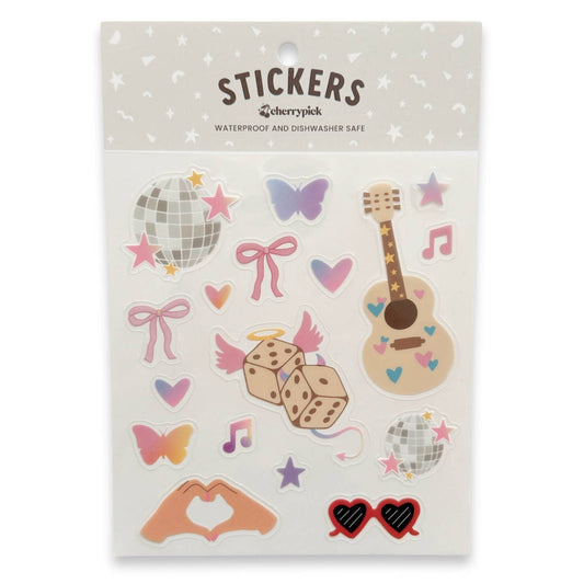 Swiftie Waterproof Sticker Sheet