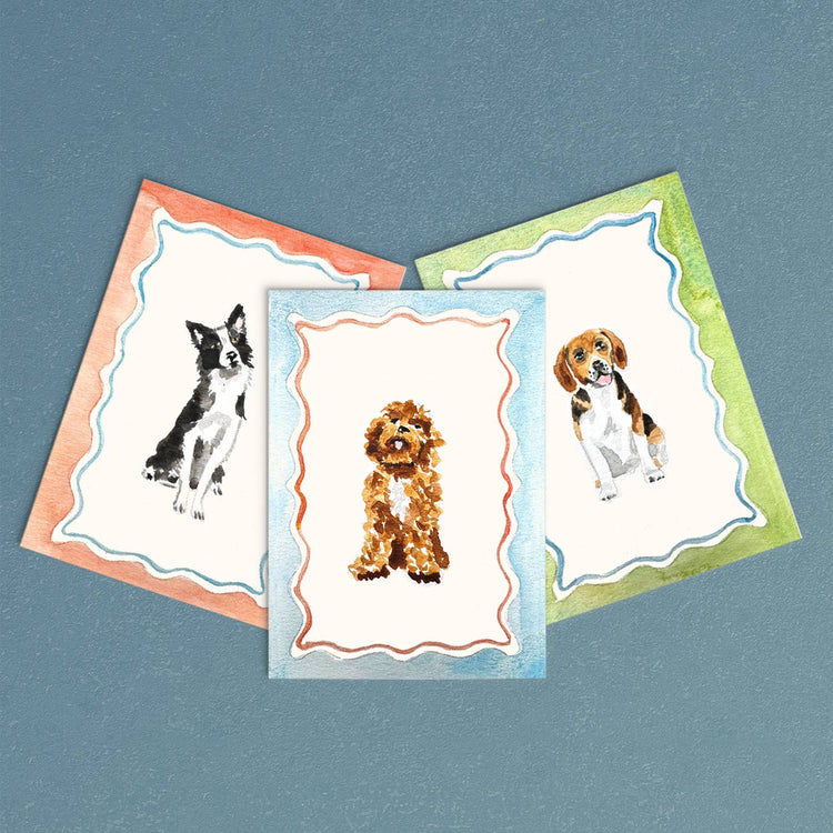 Mini Watercolor Painting Kit: Dogs