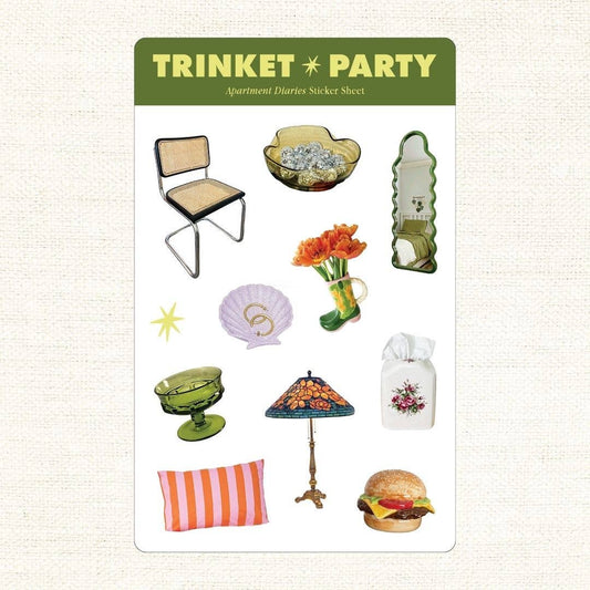 Apartment Diaries Sticker Sheets