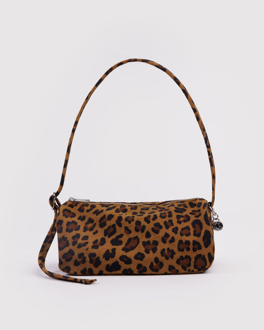 Baggu Nylon Loaf Bag in Leopard