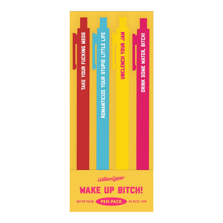 Wake Up, Bitch! Pen Pack