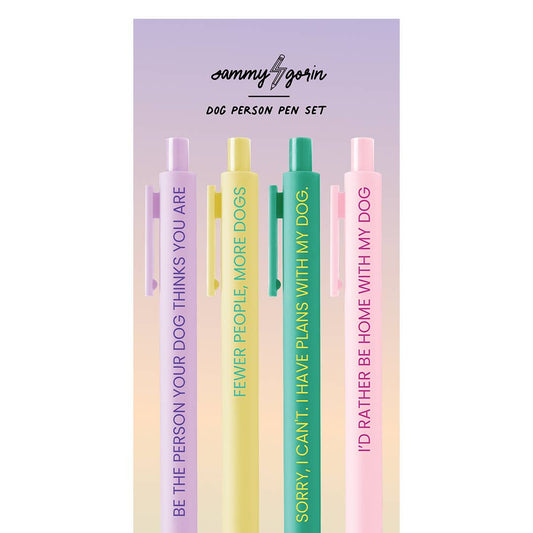 Dog Person Pen Set