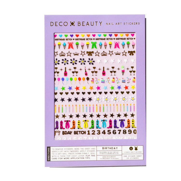 Deco Miami Nail Art Stickers