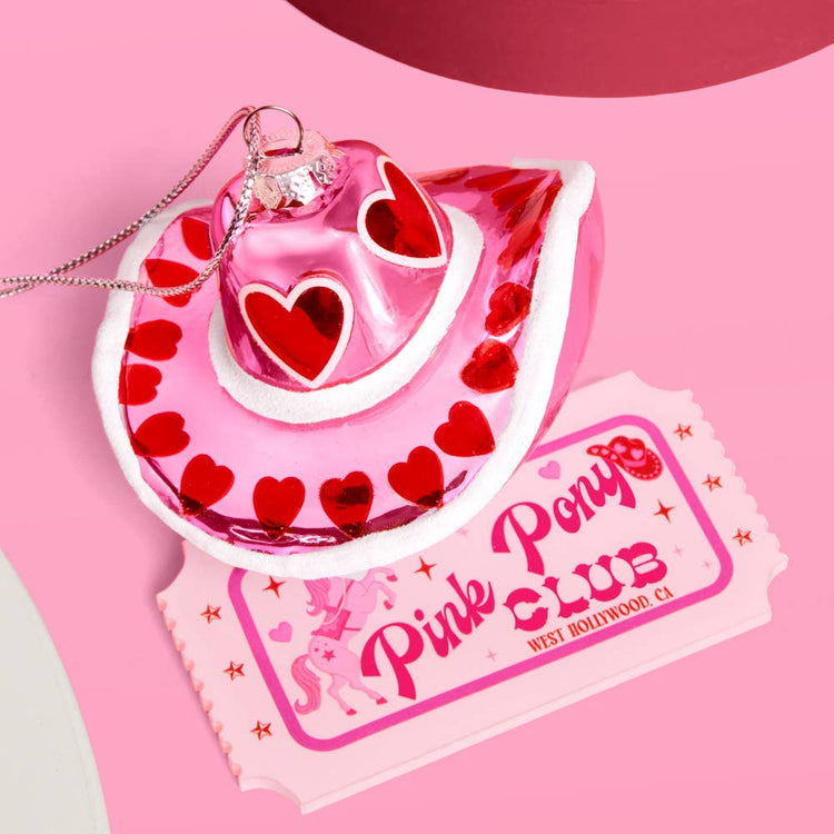 Pink Pony Club Ornament