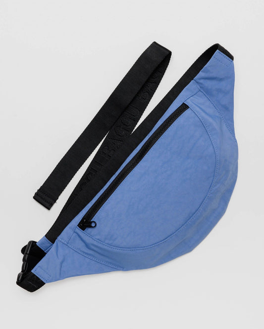 Baggu Crescent Fanny Pack in Pansy Blue