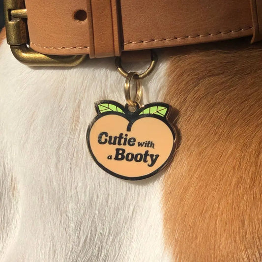 Cutie With A Booty Pet ID Tag