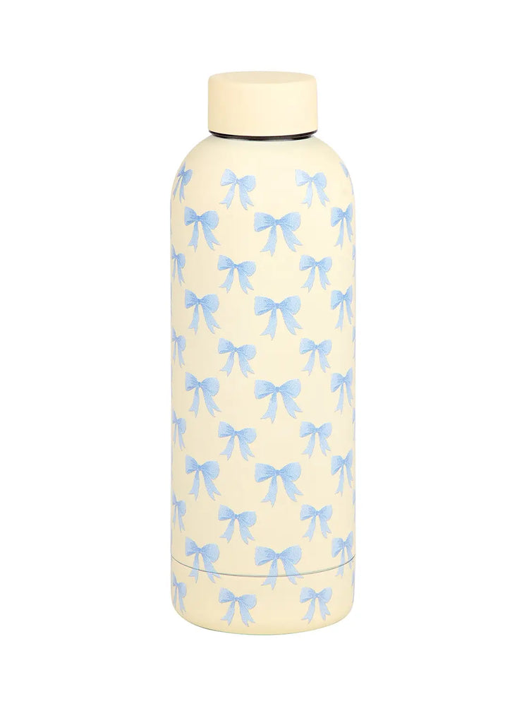 Blue Bows Stainless Steel Bottle