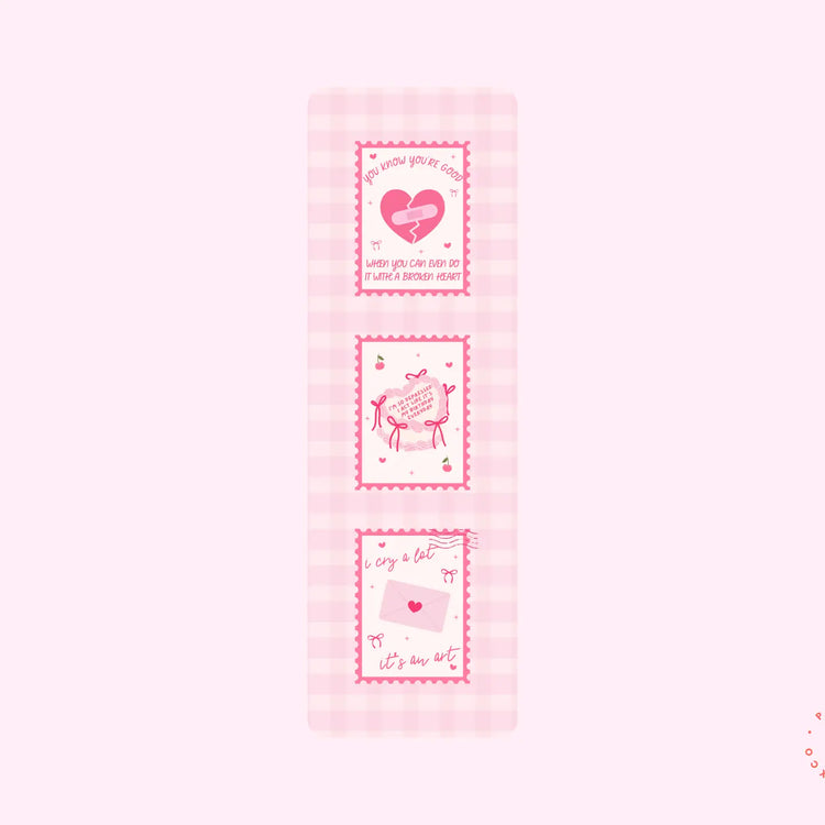 I Can Do It With A Broken Heart Stamps Bookmark