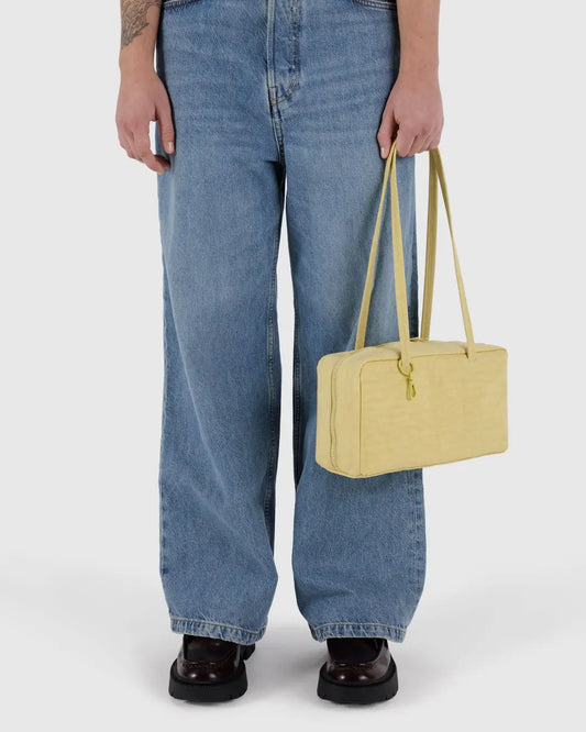 PREORDER Baggu Nylon Bowler Bag in Butter