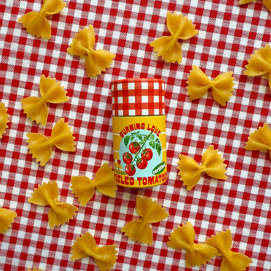 Canned Tomato Match Jar