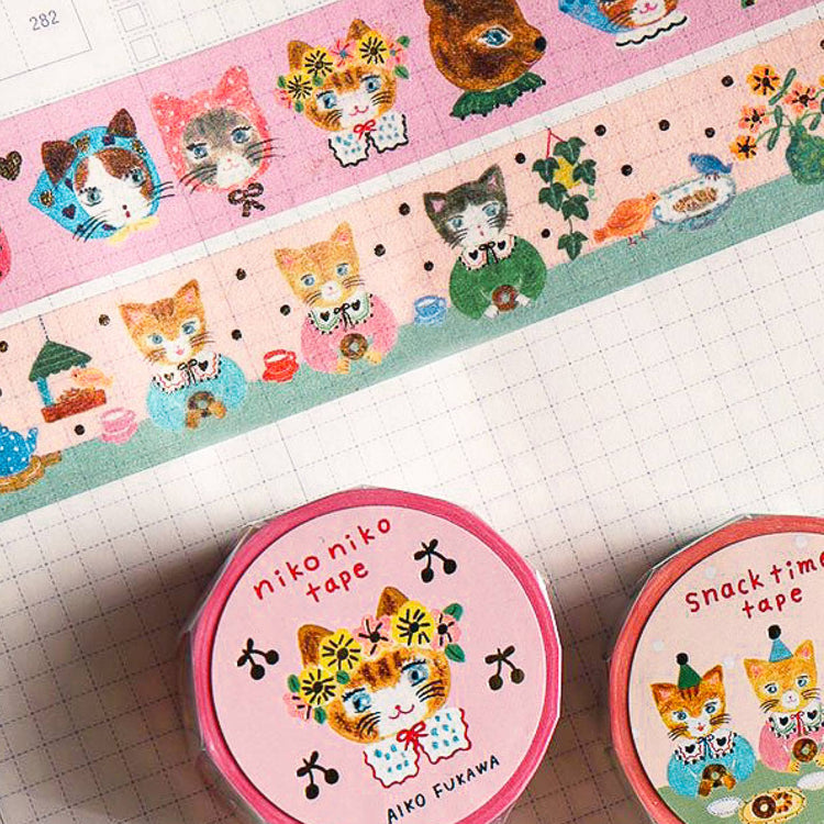 Niko Niko Gold Foil Washi Tape