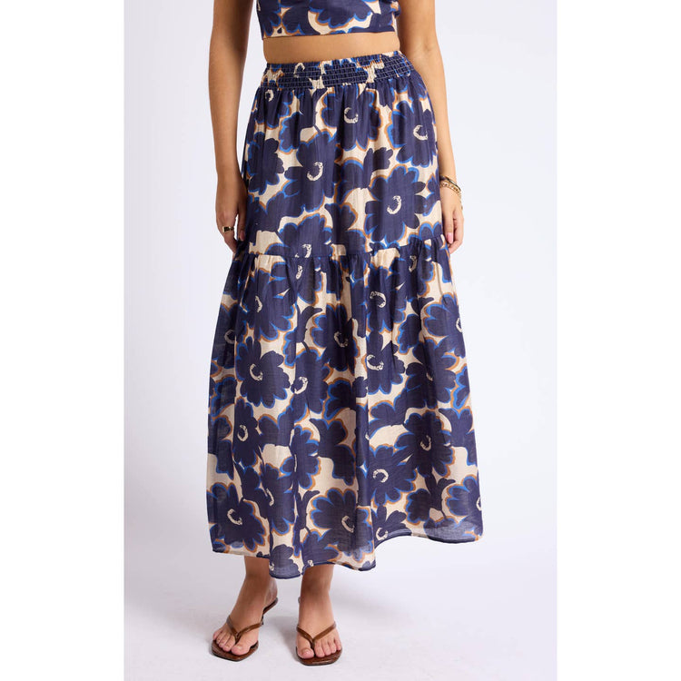 Flora Tiered Maxi Skirt