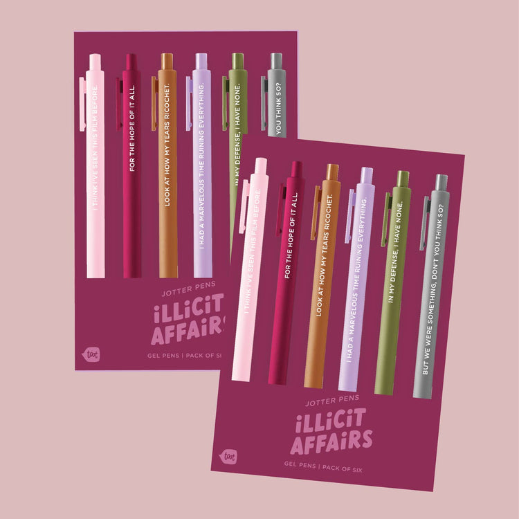 Illicit Affairs Pen Jotter Set