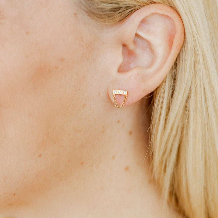 Channing Screwback Stud Earrings