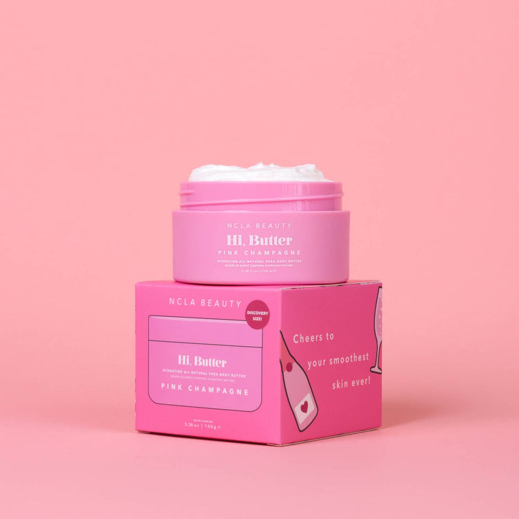 Hi, Butter Shea Body Butter in Pink Champagne