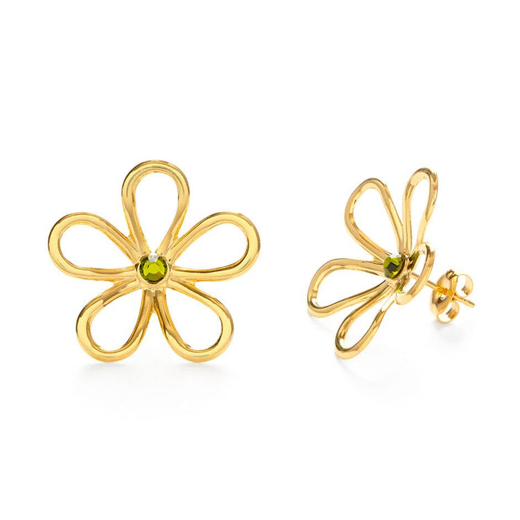 Daisy Flower Stud Earrings