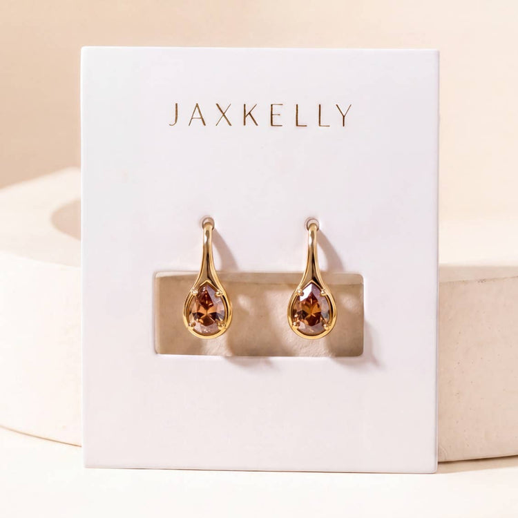 JaxKelly Mini Pear Drop - Coffee Cz
