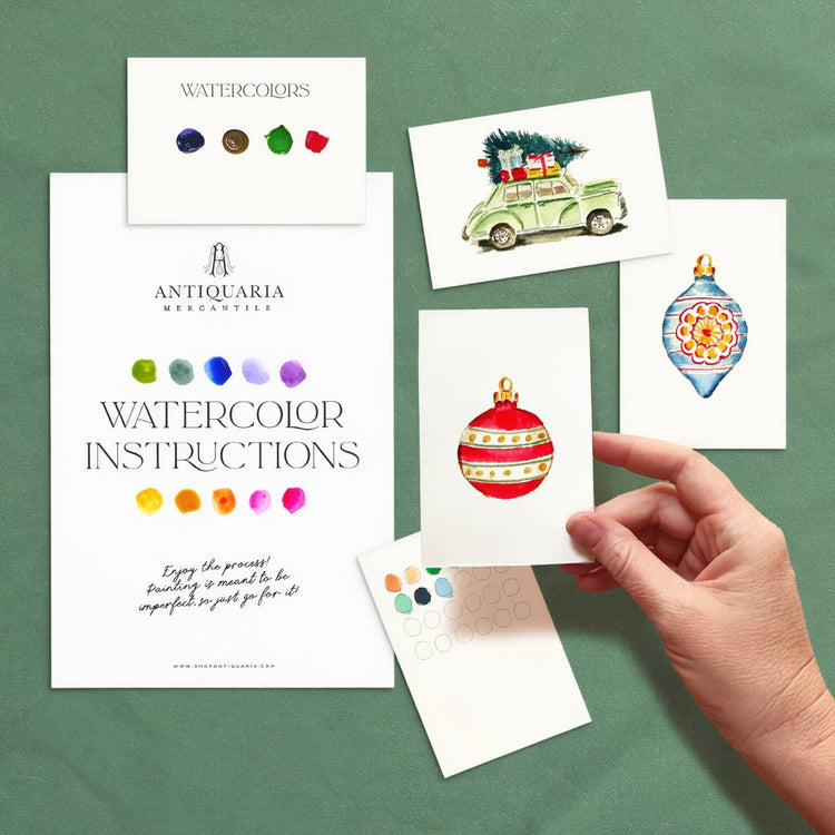 Mini Watercolor Kit: Christmas No.2