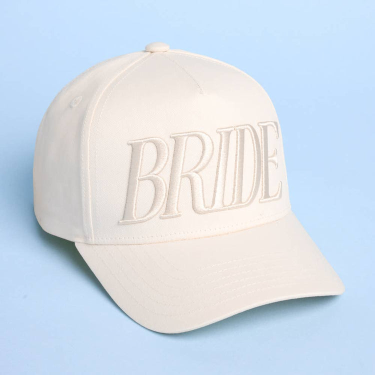 Embroidered Bride Hat