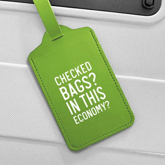 Checked Bags Luggage Tag