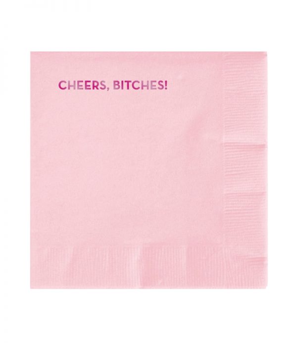 Cheers Bitches Napkins