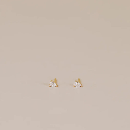 JaxKelly Teardrop - Clear CZ